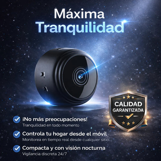 Cámara HD WiFi Inteligente: Control Total en Tiempo Real
